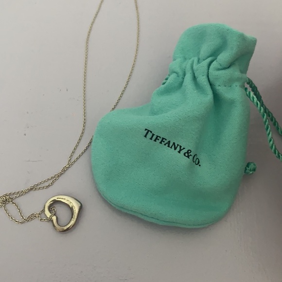 Tiffany open heart pendant - Picture 5 of 5